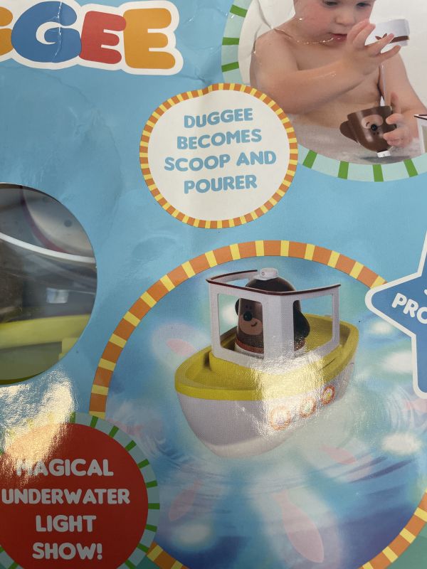 Hey duggee bath boat toy