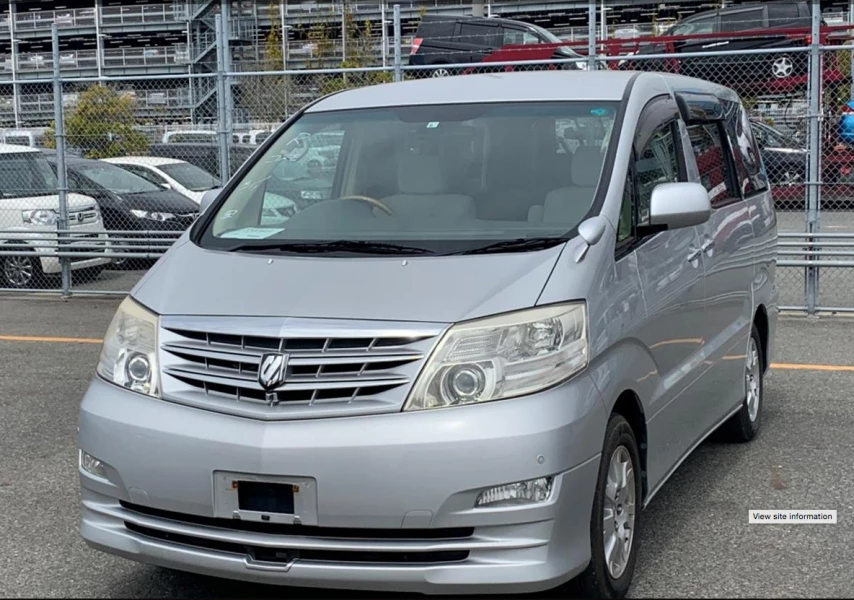 Toyota Alphard 3 YEAR WARRANTY - MZ 3L V6 CURTAINS AND DVD SCREEN - REGISTERED 2007