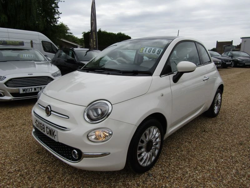 Fiat 500 1.2 Lounge 3dr Only 18000 Miles 1 Owner 2018