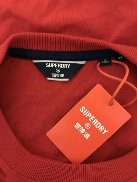 Superdry Red Vintage Script Style Collage T-Shirt