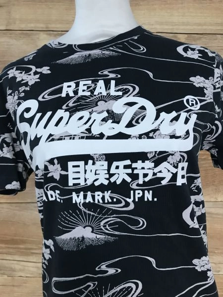 Superdry Moon Mountain Navy Short Sleeve T-Shirt