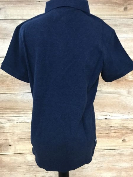Superdry Midnight Navy Grit Short Sleeve Polo Shirt