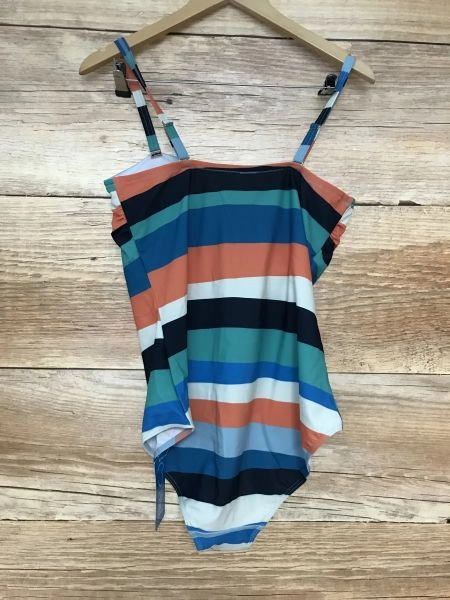 Kaleidoscope Multicoloured Striped Swimsuit