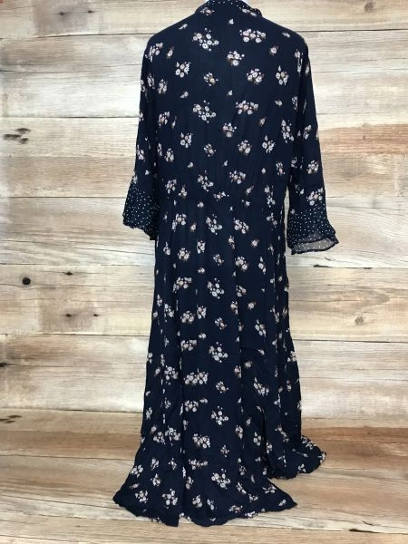 Together Navy Floral Tunic Dress