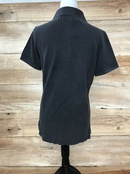 Superdry Grey Short Sleeve Polo Shirt