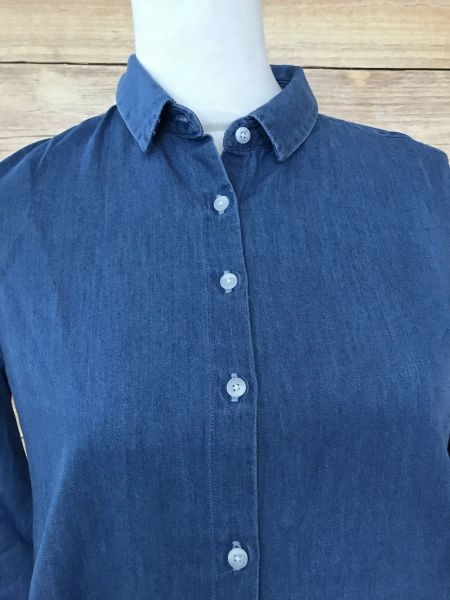 Superdry Blue Denim Shirt Dress