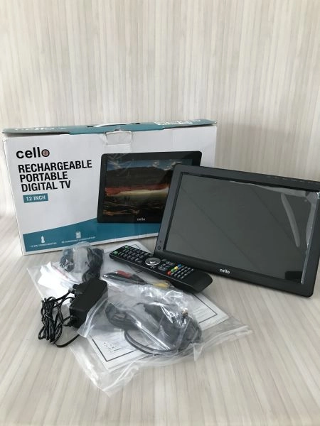 Cello 12 inch Rechargeable Portable Digital TV
