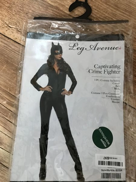 Legs Avenue Captivating Crime Fighter Tight Fitting Costume