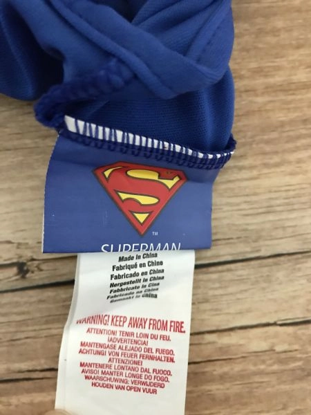Official DC Vintage Style Superman Costume