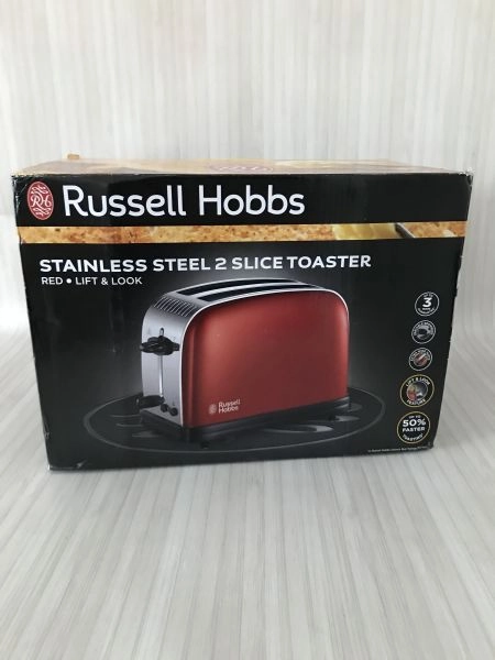 Russell Hobbs Stainless Steel 2 Slice Toaster