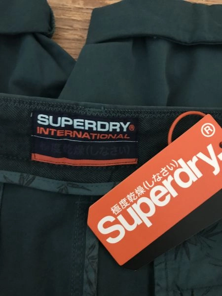 Superdry Teal International Chino Shorts