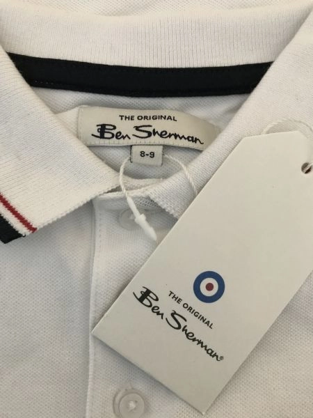 Ben Sherman Bright White Polo Shirt