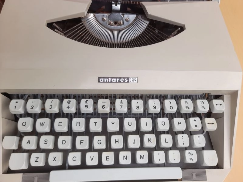 Typewriter 1960's MADE IN ITALY