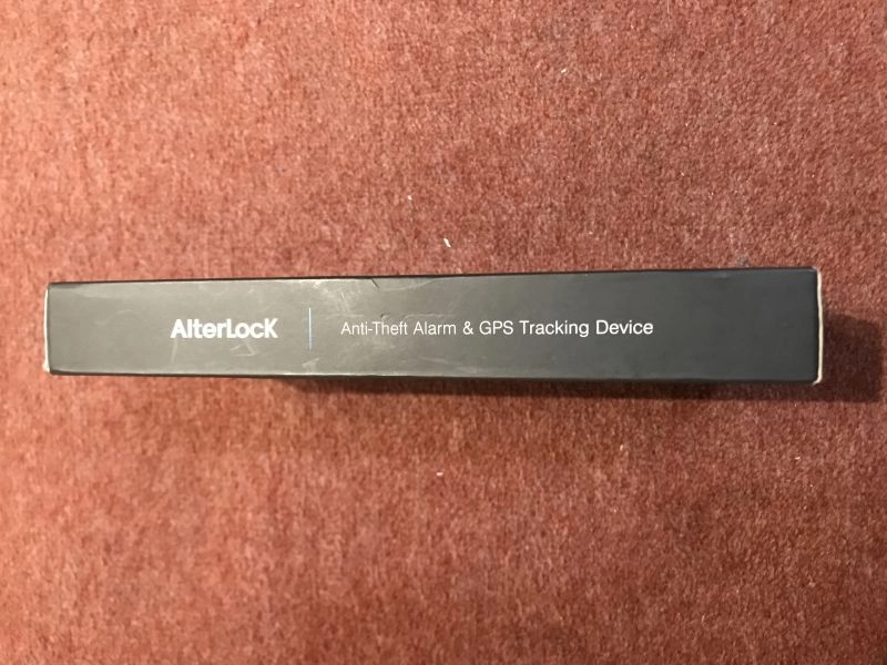 AlterLock Bicycle Anti-Theft Alarm and GPS Tracking Device