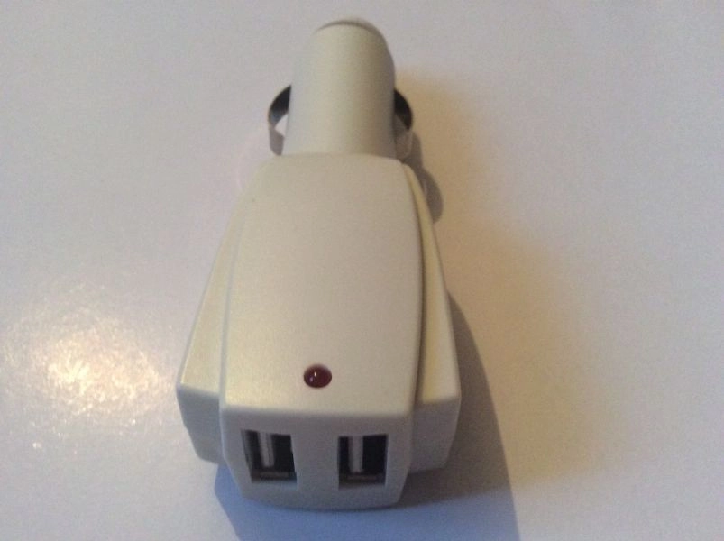 TWIN USB CAR CHARGER.