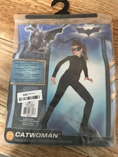 Official Dark Knight Tween Catwoman Costume