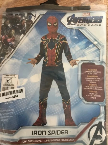 Official Avengers Endgame Iron Spider Costume