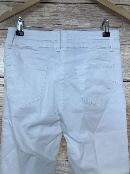 Feel Good White Lift and Shape Straight Cut Jeans