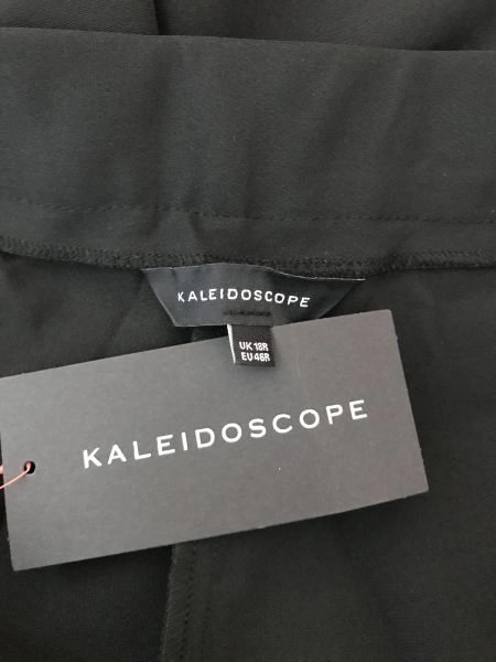 Kaleidoscope Black Straight Leg Trousers