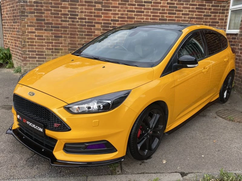Ford Focus 2.0T EcoBoost ST-3 5dr STUNNING TANGERINE! LOW MILES! AIRTEC AIR INTAKE! 2015