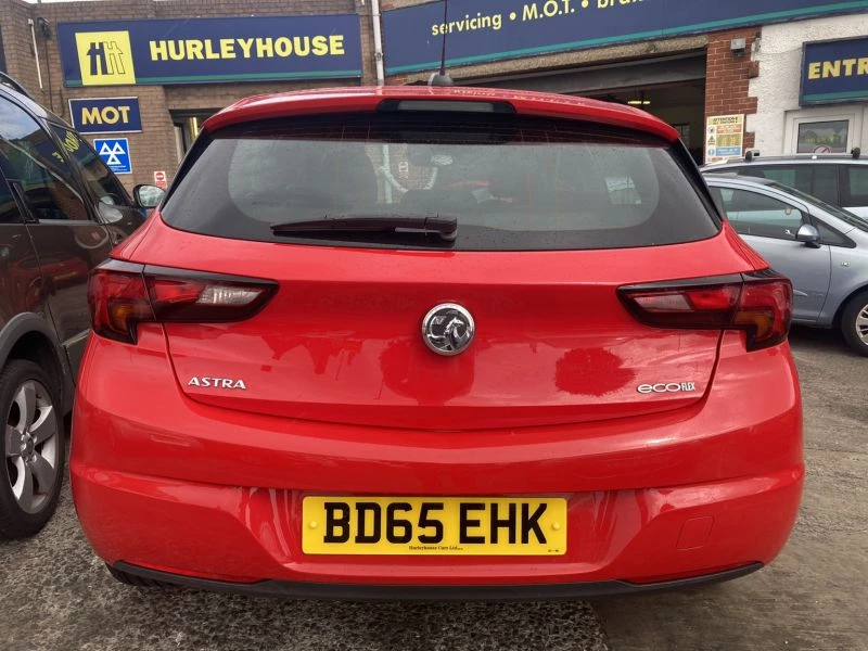 Vauxhall Astra 1.0T 12V ecoFLEX SRi 5dr 2015