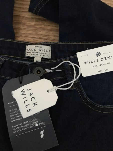 Jack Wills Blue Skinny Fit Jeans