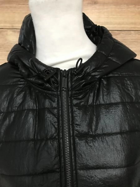 Michael Kors Black Front Quilted Style Jacket