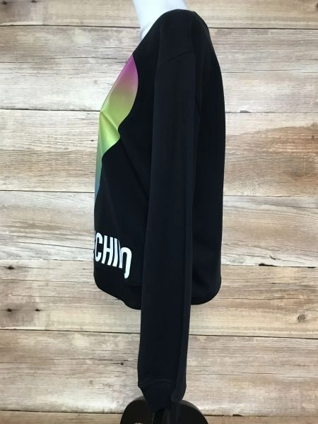 Moschino Black Rainbow Heart Sweatshirt