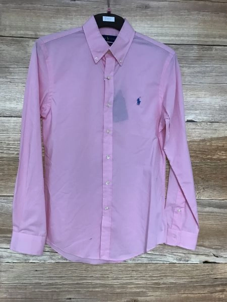 Ralph Lauren Pink Cotton Oxford Style Shirt