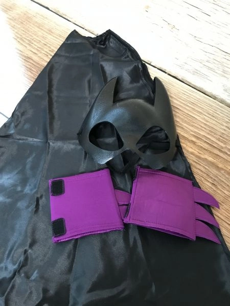 Batgirl Dress and Accessories Set