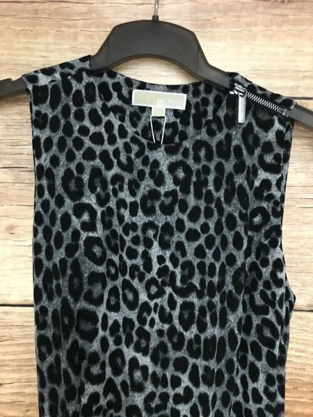 Michael Kors Cheetah Print Sleeveless Jumpsuit