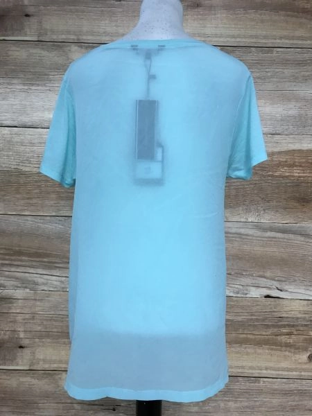 Tommy Hilfiger Turquoise Wide Neck T-Shirt
