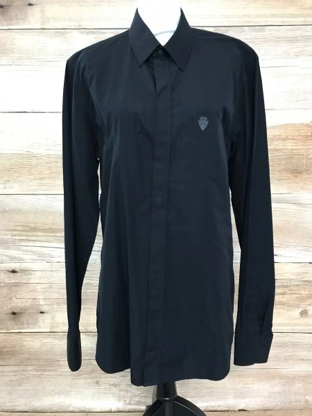 Gucci Black Long Sleeve Shirt