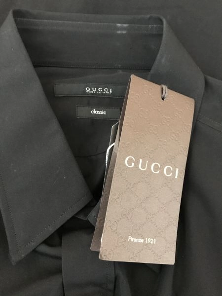 Gucci Black Long Sleeve Shirt