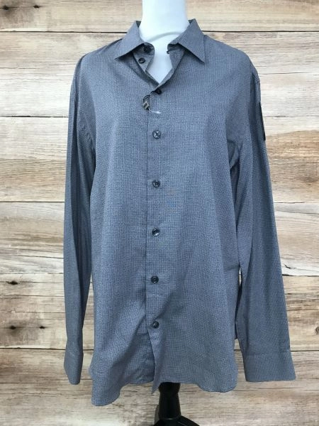 Armani Grey Long Sleeve Shirt