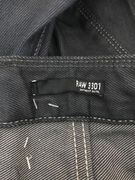 G-Star Raw Grey Raw Denim Jeans