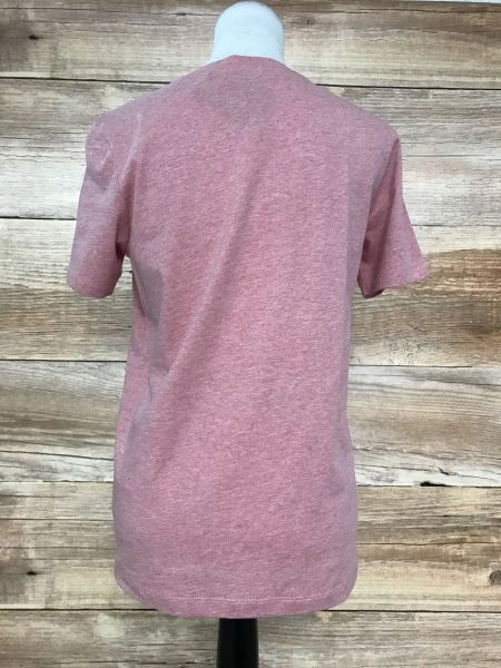 Acne Studios Coral Pink Short Sleeve T-Shirt