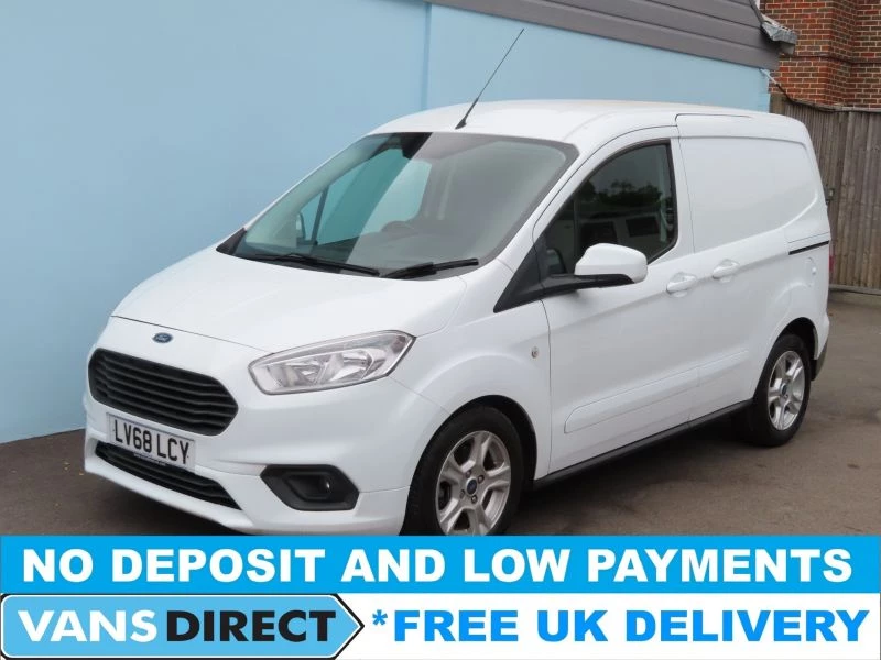 Ford Transit Courier LIMITED 1.5 TDCI 100 AIR CON ALLOYS P-SENSORS NO VAT 2018