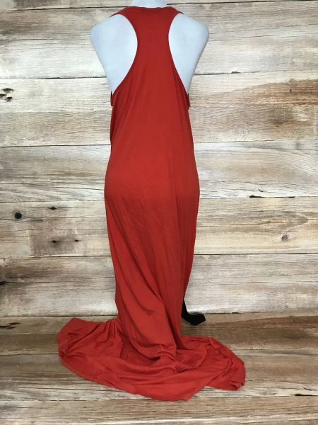 Tommy Hilfiger Red Razor Back Vest Style Maxi Dress
