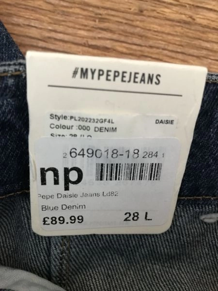 Pepe Jeans Blue Mom Style Jeans