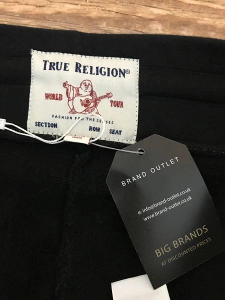 True Religion Black and Grey Exercise Shorts