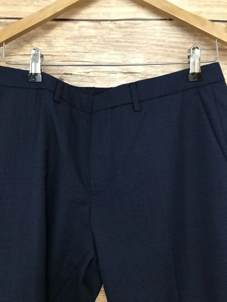 Hugo Boss Navy Suit Trousers
