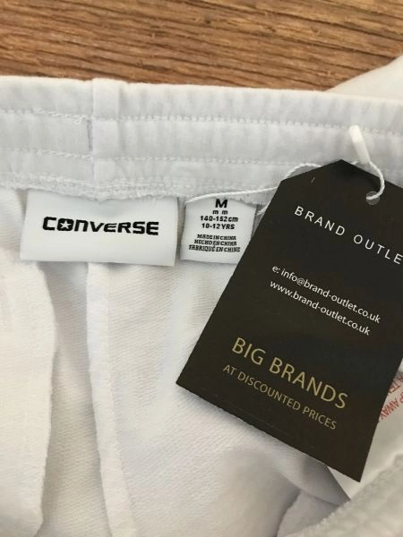 Converse White Tracksuit Bottoms