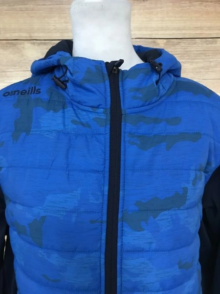 ONeills Blue and Black Quilted Winter Jacket