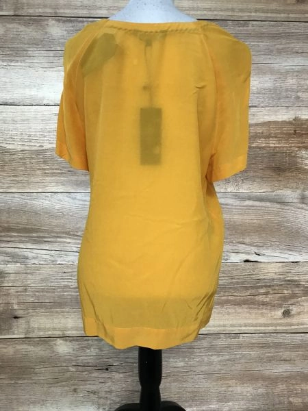 Tommy Hilfiger Yellow Short Sleeve Top