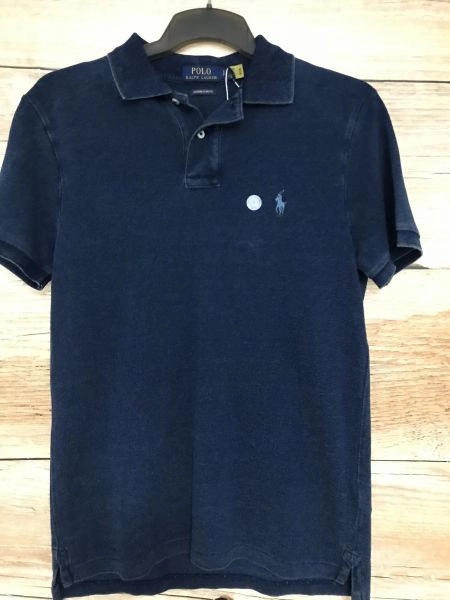 Polo Ralph Lauren Custom Slim Fit Distressed Look T-Shirt