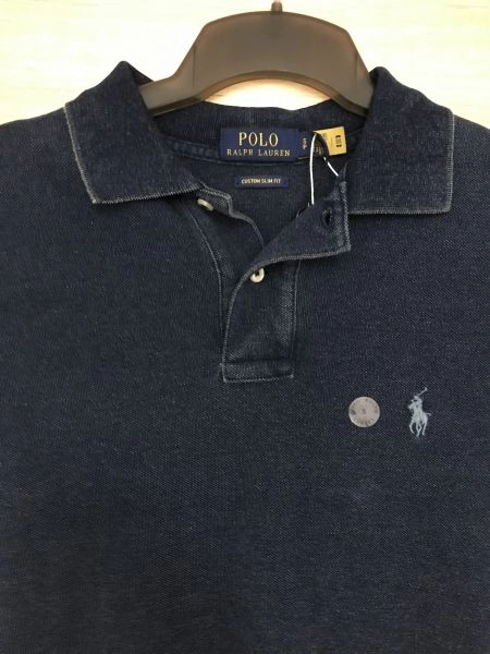 Polo Ralph Lauren Custom Slim Fit Distressed Look T-Shirt
