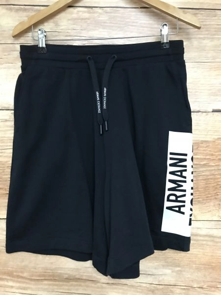 Armani Exchange Black Shorts