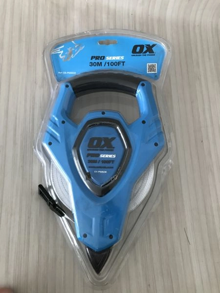 OX Trade Open Reel Fibreglass Measuring Tape