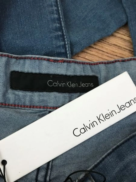 Calvin Klein Blue Wide Leg Jeans